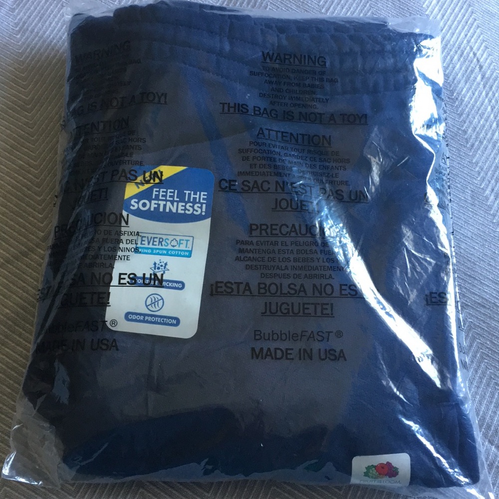 Brand New Men’s Navy FOTL Sweatpants/Joggers
